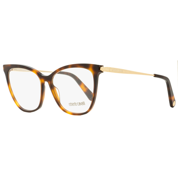 Roberto Cavalli Square Eyeglasses RC5086 052 Havana/Gold 55mm 5086